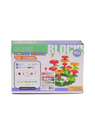 Ly008a 45 Pcs Güzel Bahçe Çiçek Seti Yeşil