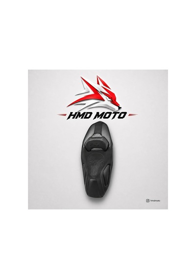 Hmdmoto Pcx Karbon Punısher Baskılı Koltuk