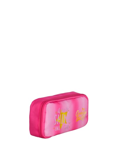 Fuşya Star Unisex Çocuk Tek Bölmeli Kalem Çantas
