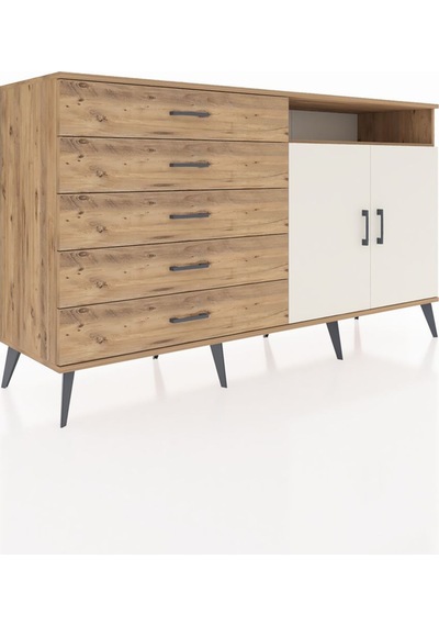 Hyperion Konsol 2 Raflı 5 Çekmeceli 2 Kapaklı 176x44x99 Çam-aytaşı/çam Atlas Çam/aytası - Atlas Çam Hyperion Konsol 2 Raflı 5 Çekmeceli 2 Kapaklı 176x44x99 Çam-aytaşı/çam Atlas Çam/aytası - Atlas Çam
