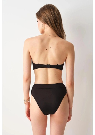 Pierre Cardin Tek Parça Alt -yüksek Bel Bikini Altı Toparlayıcı, Iz Bırakmaz Konfor Yns202525 Siyah