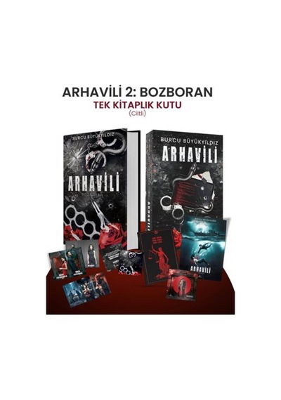Arhavili 2: Bozboran Ciltli Tek Kitaplık Kutu / Burcu Büyüky...