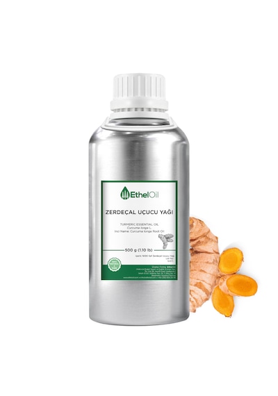 Zerdeçal Uçucu Yağı - 500 Gr Saf Ve Doğal Uçucu Yağ 500 G