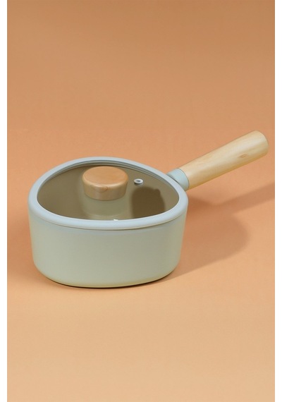 Neoflam Fika Apex Seramik Kaplama İndüksiyonlu Sos Tenceresi 18 Cm - Bej