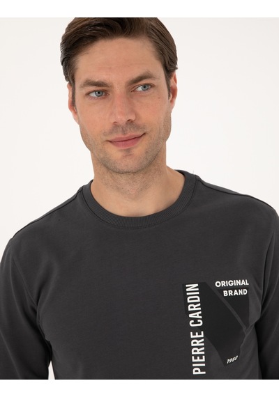 Pierre Cardin Erkek Antrasit Sweatshirt 50317750-vr006 Antrasit