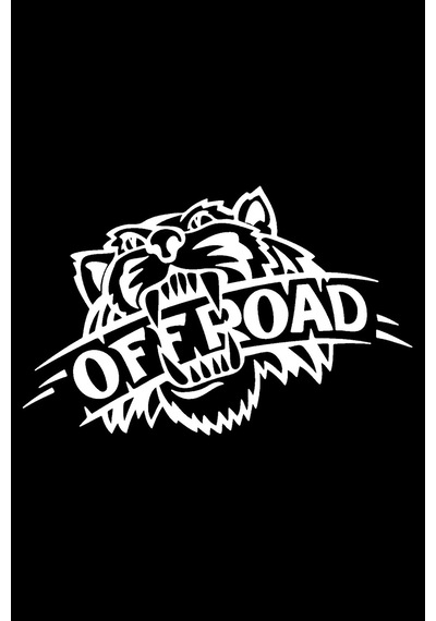 Tiger Off Road Sticker 20 X 12 Cm