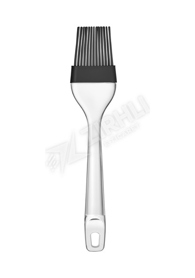2 Adet Baroness 51003 Plastik Saplı Silikon Fırça Çok Renkli
