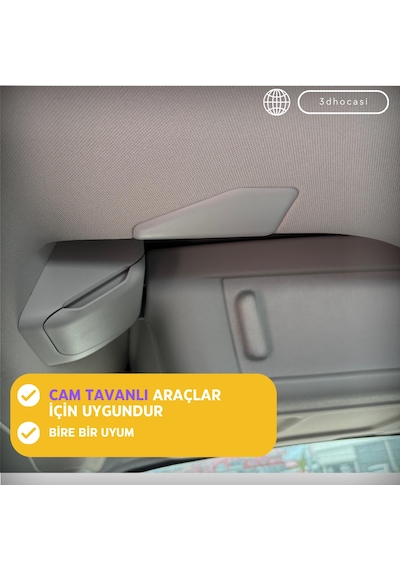 Ara Bölme Seperatör Kapağı -çift- Cam Tavanlı Araçlar