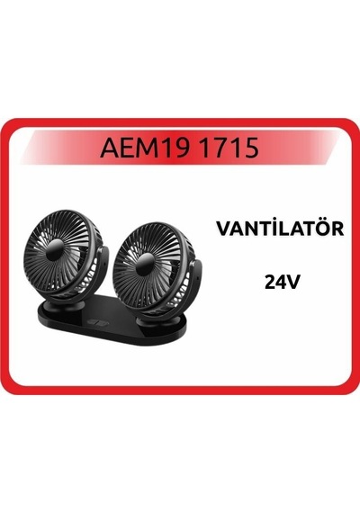 Vantilatör 24v Çift Fanlı