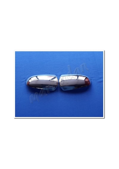 Bmw X5 Krom Ayna Kapağı 2007-2012 2 Parça Paslanmaz Çelik