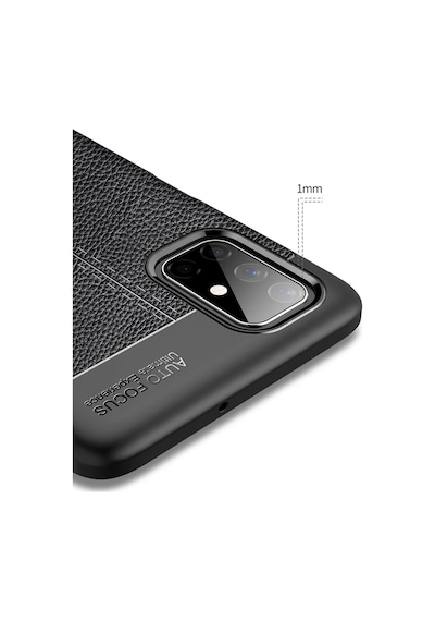 Newface - 287 - Samsung Galaxy M51 Kılıf Auto Focus Kapak - Edntrend - - Kırmızı