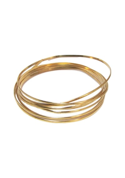 3 mm Bombeli Balıksırtı Pirinç Tel - 1 kg