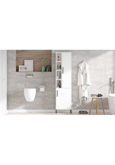 Robin Home Bianca Çok Amaçlı Dolap Banyo Dolabı Beyaz (531062618) Beyaz