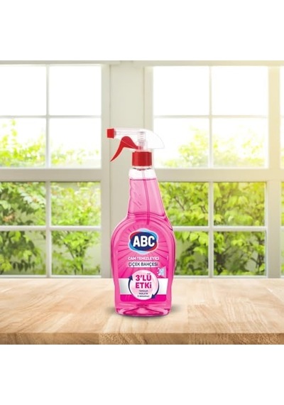 Deterjan Cam Temizleyici Çiçek Bahçesi 500 Ml 0.75 LT - 2.5 LT - 12 KG