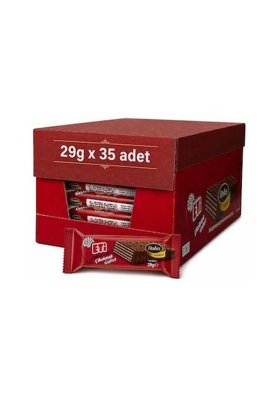 Eti Çikolatalı Gofret 29g 35 Adet