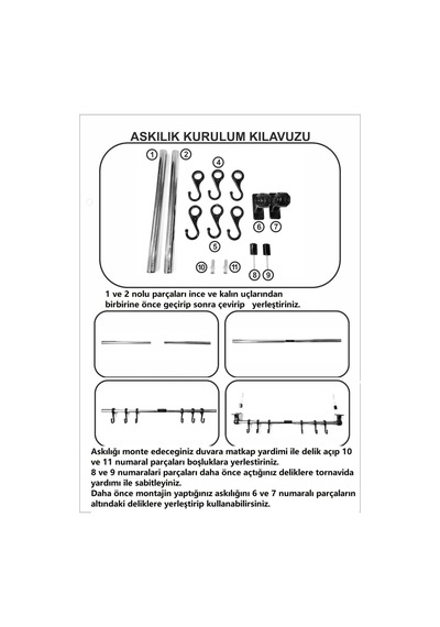 Duvar Rayı Askılık Siyah Askı Mutfak Askısı Sepetli Askılık Siyah Retro Sepet Ve Askılık