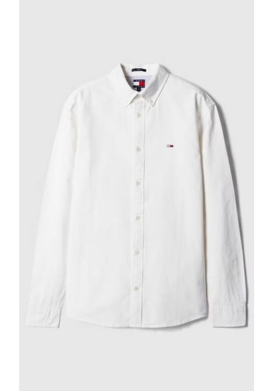 Tommy Hilfiger Tjm Reg Oxford Shırt Ext Beyaz