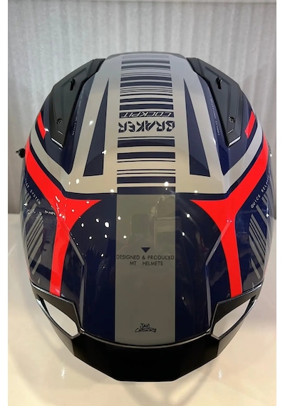 Kask Mt Braker Sv Cockpit C5 Parlak Mavi Çok Renkli