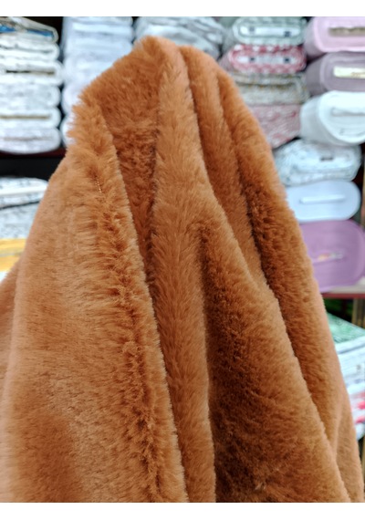 Toskana Peluş Kumaş Kiremit