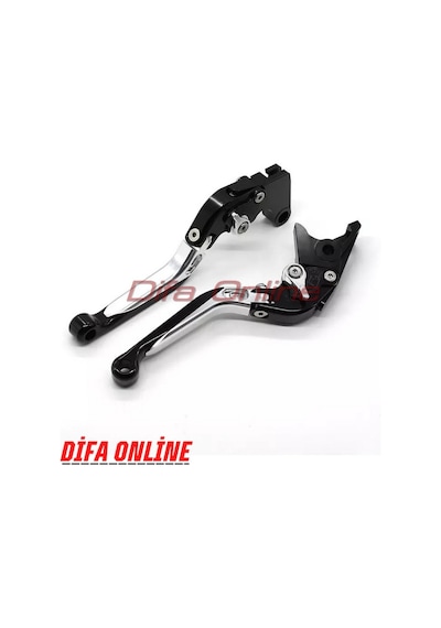 YZF R3 15-22/MT 03 18-22 Manet Ayarlı CNC KATLANIR Nikel Renk