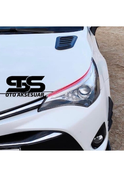 Toyota Auris Uyumlu Piano Black Kaput Üstü Havalandırma Izgarası