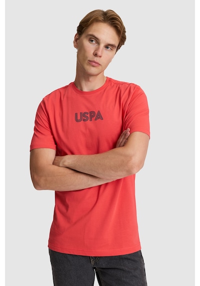 U.S. Polo Assn. U.s. Polo Assn. Erkek Kırmızı Tişört Basic 50325245-vr213 Rısk Red