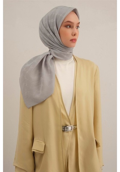 Armine Lyocell Eşarp 4- 23 Gri