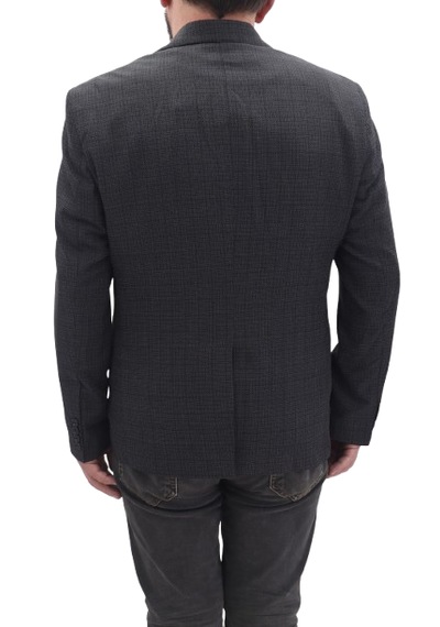 Twenhil Dmctekstil Erkek Ckt-204 Desenli Klasik Kesim Normal Kalıp Çift Düğme Blazer Ceket Siyah Twenhil Dmctekstil Erkek Ckt-204 Desenli Klasik Kesim Normal Kalıp Çift Düğme Blazer Ceket Siyah