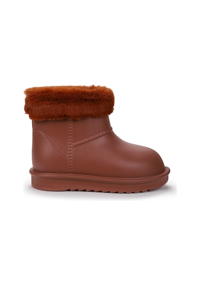 Kiko Kids Geta Su Geçirmez İçi Kürklü Kız Çocuk Eva Yağmur Kar Çizme Taba Taba
