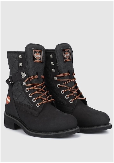Harley Davidson New Worker 025M100031 Erkek Nubuk Bot