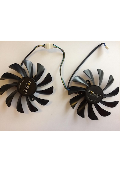 Zotac Gtx1070 Gtx1060 95 mm Mini Ekran Kartı Fanı Gfy09010E12Spa Dc12V