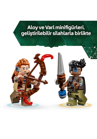LEGO® Horizon Adventures™ Aloy ve Varl, Metalkabuk ve Hızardiş’e Karşı 77037 - 9 Yaş ve Üzeri Çocuklar için Yaratıcı Oyuncak Yapım Seti (768 Parça) LEGO® Horizon Adventures™ Aloy ve Varl, Metalkabuk ve Hızardiş’e Karşı 77037 - 9 Yaş ve Üzeri Çocuklar için Yaratıcı Oyuncak Yapım Seti (768 Parça)