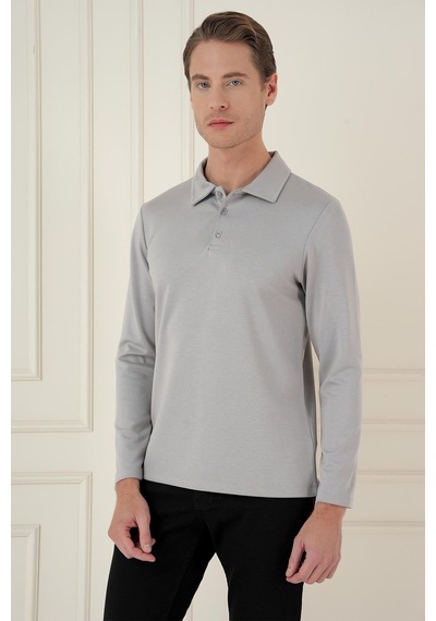 Efor Ts 893 Slim Fit Spor T-shirt Gri