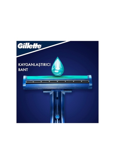 Gillette Blue2 Plus Kullan At Erkek Tıraş Bıçağı 10'lu