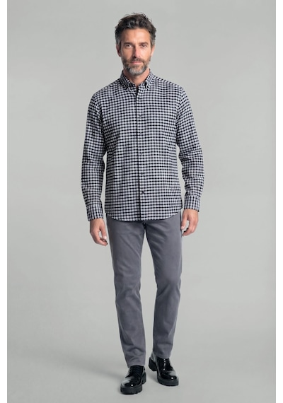 Bisse Modern Fit İtalyan Yaka Düğmeli Ekose Kışlık Pamuk Lacivert Erkek Gömlek Gmeks0122300214 D39 Lacivert Bisse Modern Fit İtalyan Yaka Düğmeli Ekose Kışlık Pamuk Lacivert Erkek Gömlek Gmeks0122300214 D39 Lacivert