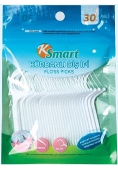 Ksmart Kürdanlı Diş İpi 30'lu