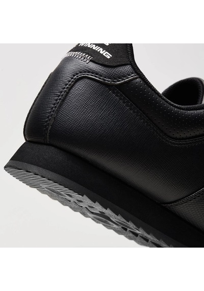 Lescon Flint 3 İnce Taban Erkek Sneakers Spor Ayakkabı Siyah