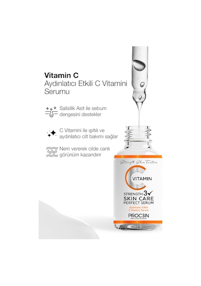 C Vitamini Aydınlatıcı Ve Ton Eşitleyici Bakım Serumu 20ml