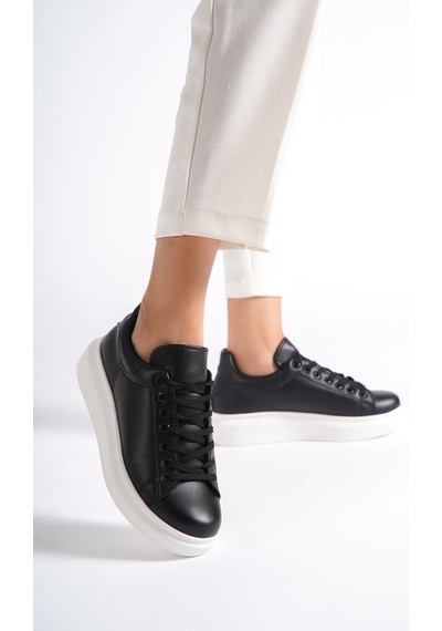 Mubiano Mbmkq200-ss Kadın Kalın Taban Siyah/siyah Sneaker & Spor Ayakkabı Siyah/siyah