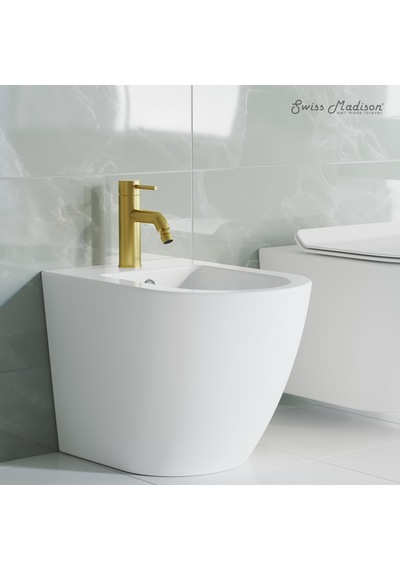 Swiss Madison Well Made Forever Sm-df81bg Fırçalanmış Altın Sarmaşık Taharet Musluğu