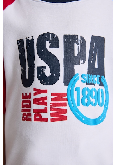 U.S. Polo Assn. Erkek Çocuk Kırmızı Tişört 50327037-vr171 Basıc Kırmızı