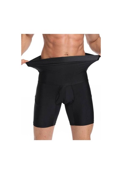 Form Angel 2'li Set Erkek Korse Atlet Ve Boxer Korse  Erkek Korse Seti Siyah