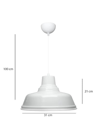Homing Robi Metal Beyaz Retro Sarkıt Ayd-3709 Beyaz