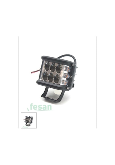 Çalışma Lambası Off Road Çakar Yan Ları Sarı Beyaz Işık 6 6led