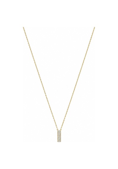 Zirkon Taşlı Altın Kaplamalı I Harfi Gümüş Kolye Gold - Rose Gold - Gümüş