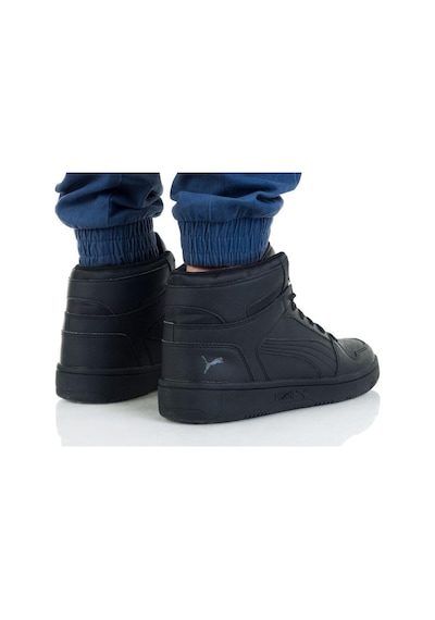 Puma Rebound Layup Erkek Siyah Bot Spor Ayakkabısı 36957311 001