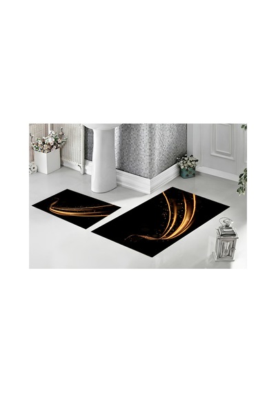 Dijital Baskılı Kaymaz Tabanlı 2 Li Set Banyo Paspası Kaymaz Tabanlı Klozet Takımı Siyah Işık - 929281978 Siyah Işık Dijital Baskılı Kaymaz Tabanlı 2 Li Set Banyo Paspası Kaymaz Tabanlı Klozet Takımı Siyah Işık - 929281978 Siyah Işık