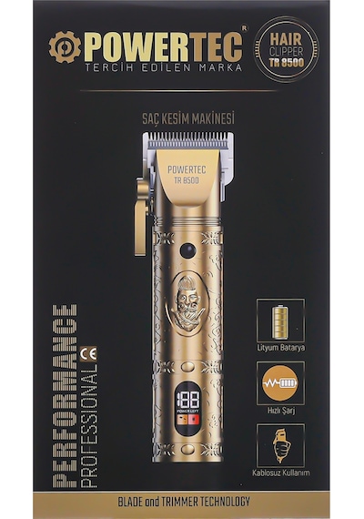 Powertec TR-8500 Saç Sakal Tıraş Makinası