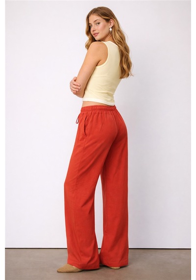 Fashion Friends Bayan Pantolon 26y0608k1 Kiremit