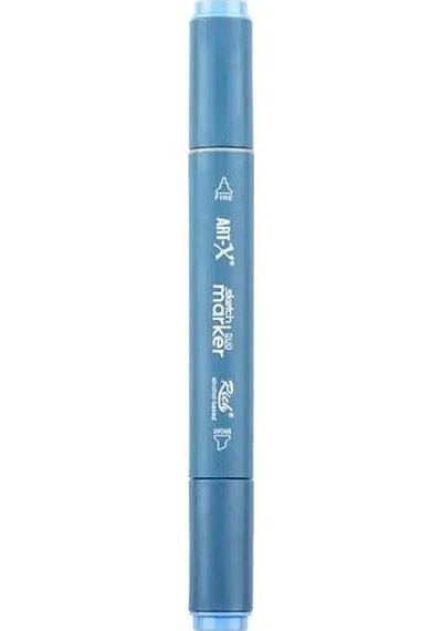 Rich Klm-18017 Art-x Sketch Marker Kalem Duo 659 Light Bayb Standart